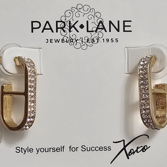 PARK LANE SPARKLE BOX MERIGOLD EARRINGS - Picture 8 of 11